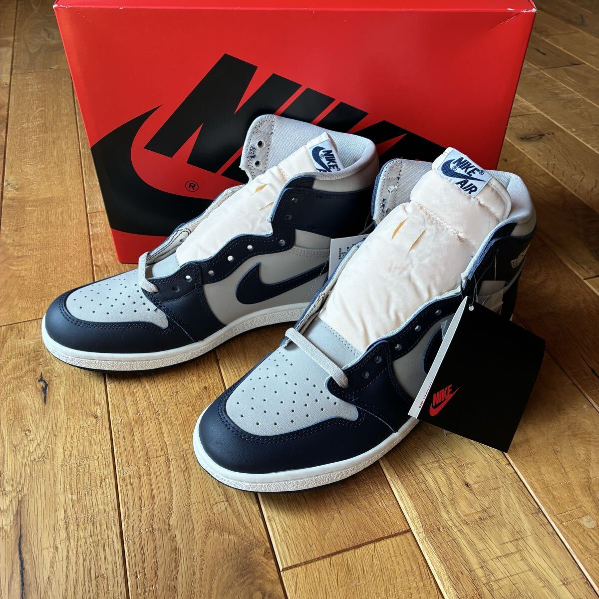 NIKE BQ4422-400 AIR JORDAN1 HI 85 箱付新品 ナイキ エアジョーダン Georgetown 拍卖