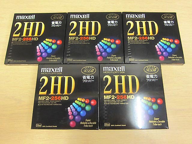 【未開封品】 maxell マクセル フロッピーディスクドライブ mf2256hd拍卖