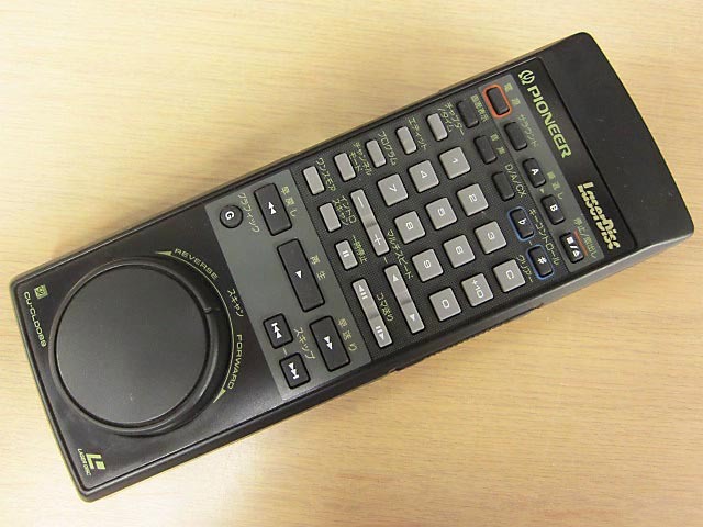 Pioneer パイオニア レーザーディスク用 リモコン CU-CLD089 純正拍卖