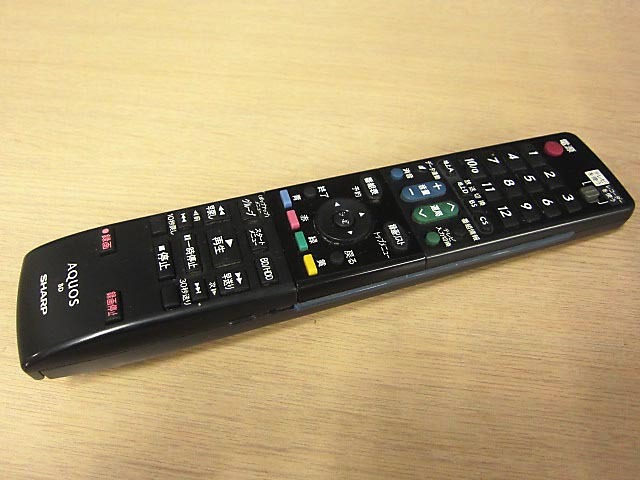 SHARPシャープ AQUOS BDテレビ用 リモコン GA684PA拍卖