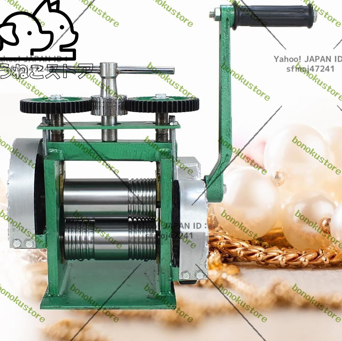 手動圧延機 85mm幅55mm直径の組み合わせジュエリーローリングミル打錠機ローラーワイヤーフラットパターンシートメタルジ拍卖