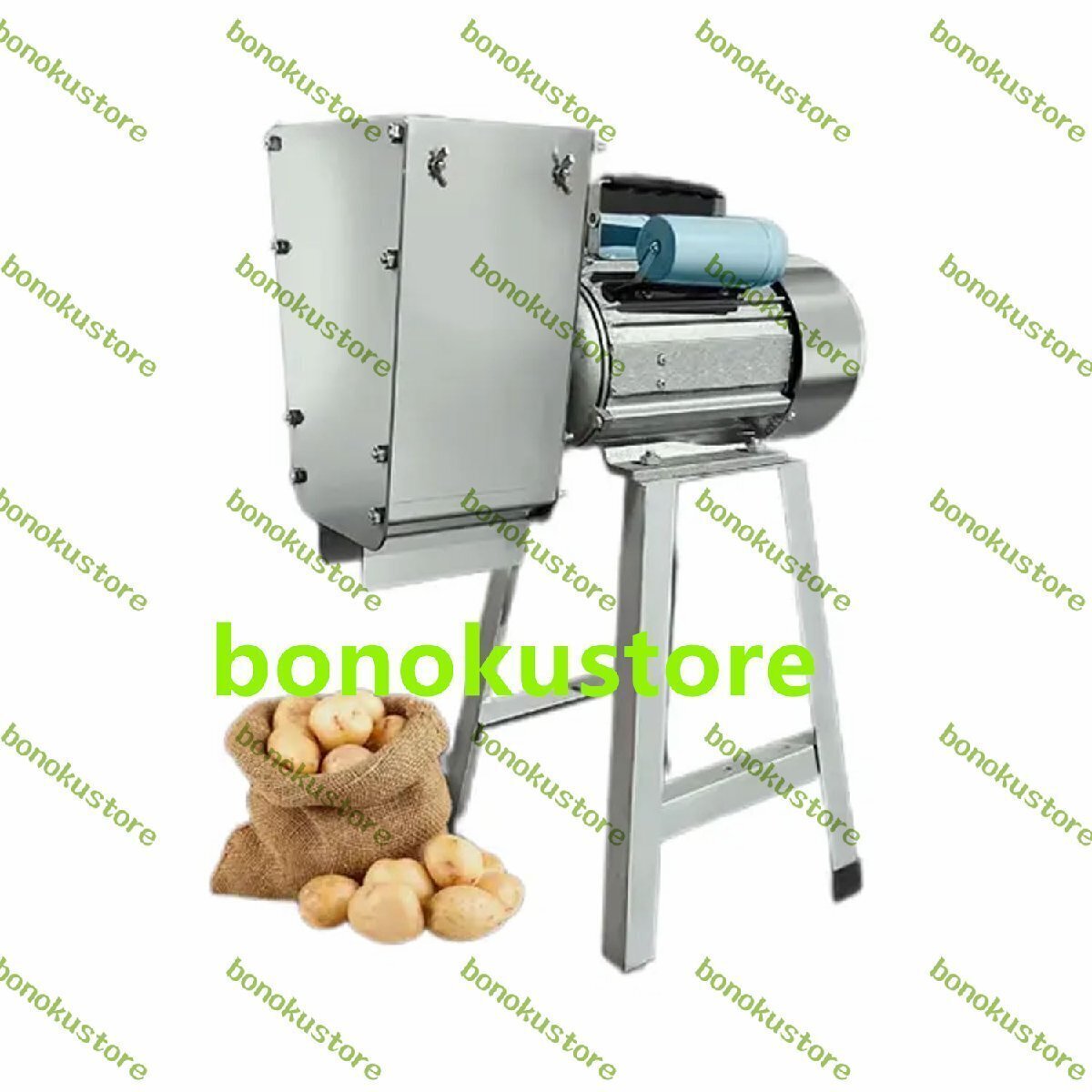 業務用ステンレス製ポテトマッシャー 1100W床置き野菜グラインダー 純銅モーター付き 出力100Kg/H 時間を節約 ジャガイモ 大根 トマト拍卖
