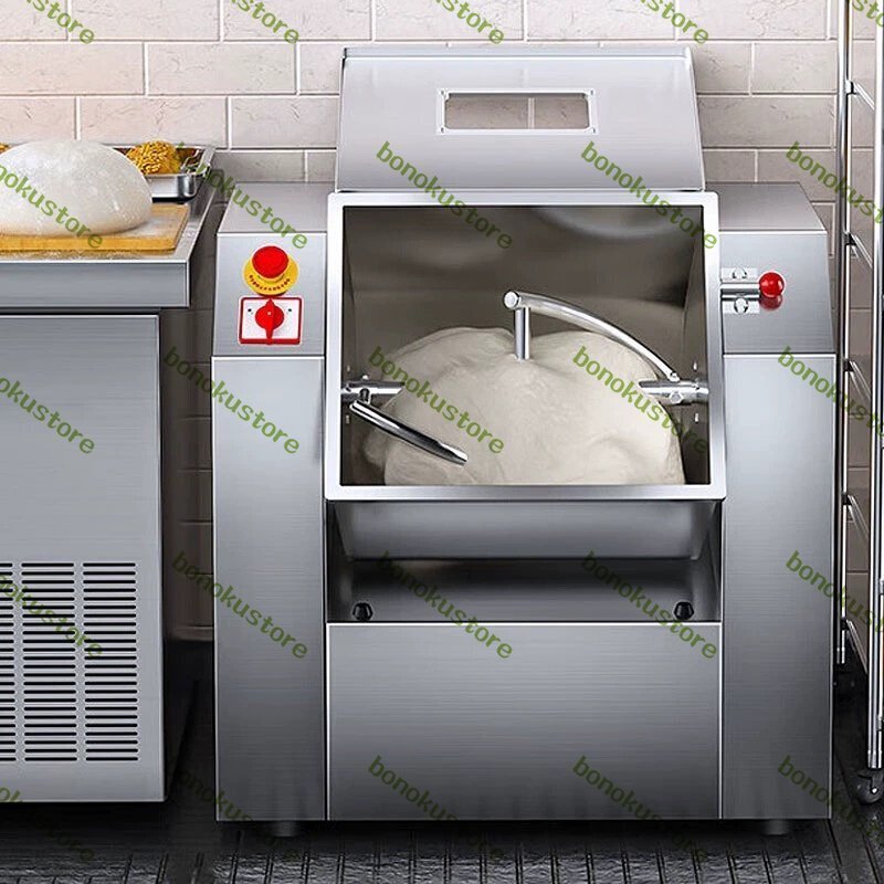 50kg自動ドウミキサー ひき肉 肉あん 撹拌機 小麦粉ミキサー 生地 撹拌機 店舗用 業務用 家庭用 100V拍卖