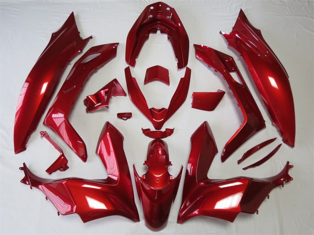 PCX pcx 125 150 2018-2020 jf81 kf30 純正タイプ 外装カウル 17点セット 塗装済 キャンディラスターレッド【kai-pcx18-4】拍卖