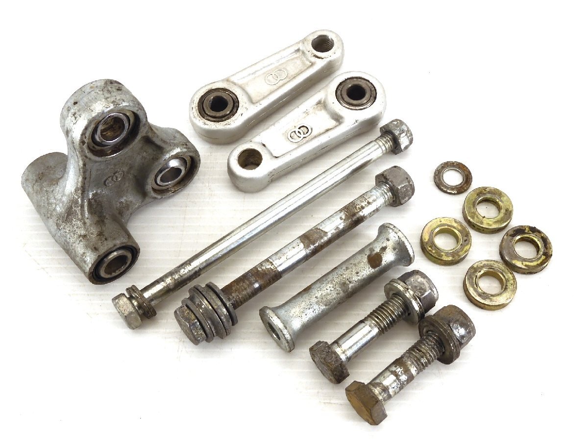 60【評価A】 GILERA ジレラ サトゥルノ 350 純正 リアショック スイングアーム リンク 走行距離14,866km拍卖