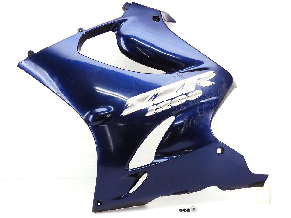 180【評価B】 ZZ-R1200 ZZR1200 ZXT20C 実動 純正 アンダー ロア サイド カバー カウル 左 55028-1448拍卖