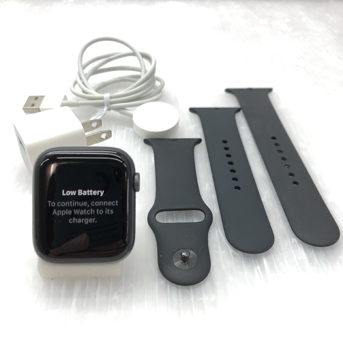 1円 初期化済み Apple Apple Watch Series 4 44mm A1978 16GB アクティベーションロック解除 T017377拍卖
