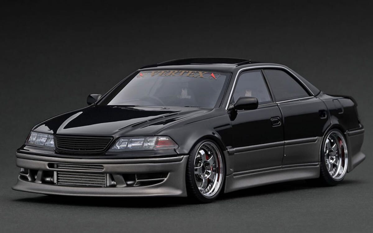 IG3579 1/18 VERTEX JZX100 MARK-II Black イグニッションモデル ignition model拍卖