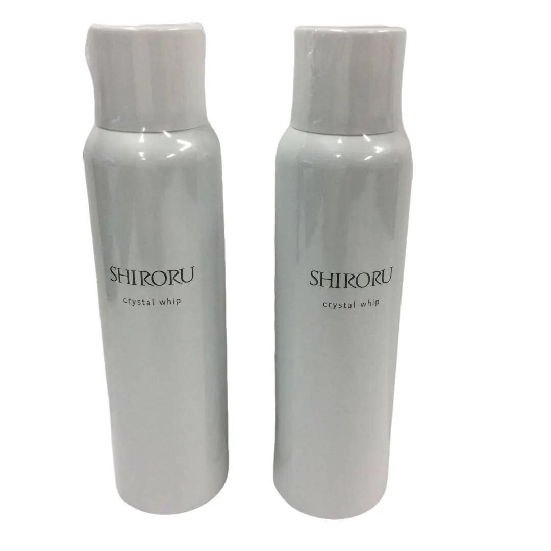 C878 ★SHIRORU(シロル)クリスタルホイップ 炭酸洗顔 毛穴 洗顔 くすみ 泡洗顔 洗顔料 ランキング 泡パック 保湿(120g× 2本) J拍卖