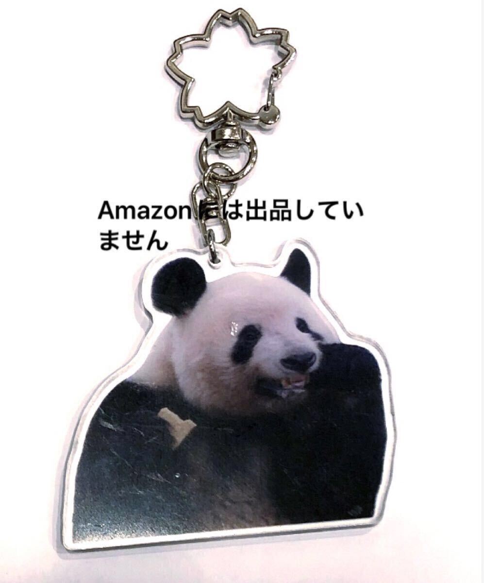 日本未発売 シャンシャン両面桜のキーチャーン付きアクリルキーホルダー ジャイアントパンダ拍卖