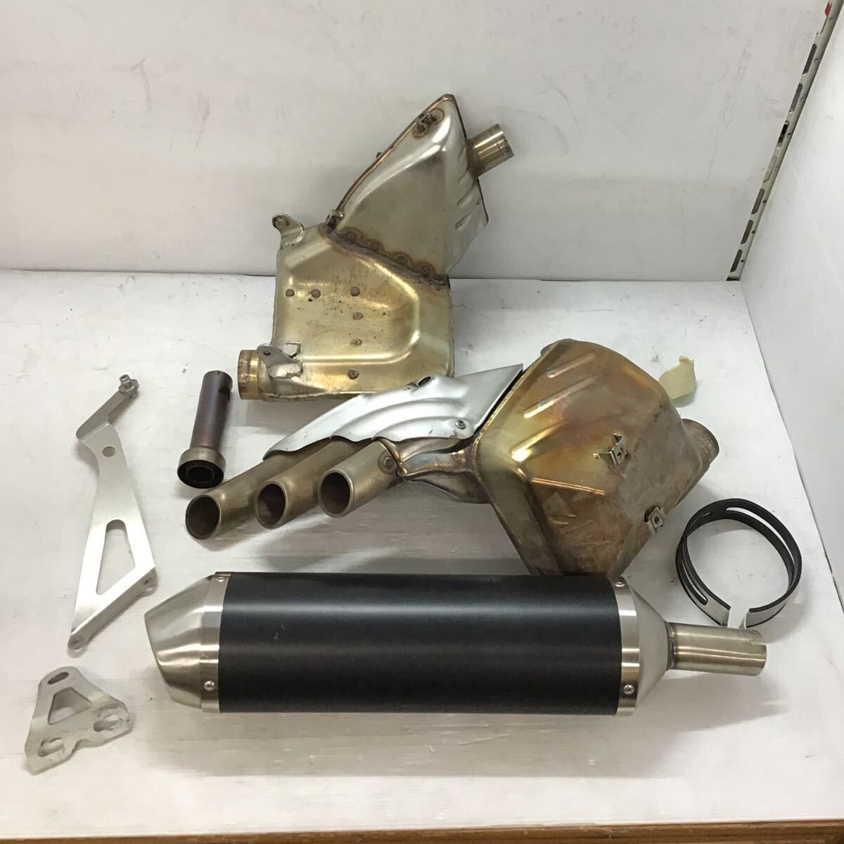 ◎MVアグスタ F3675 ZCGF310AADV002〜 外し フルエキマフラー拍卖