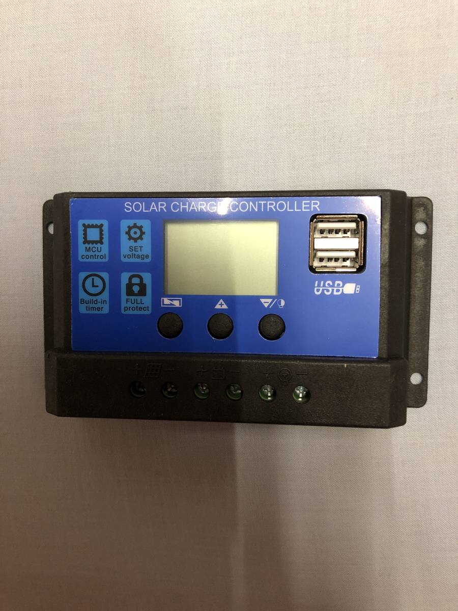 30A ソーラー チャージコントローラー 12V,24V拍卖