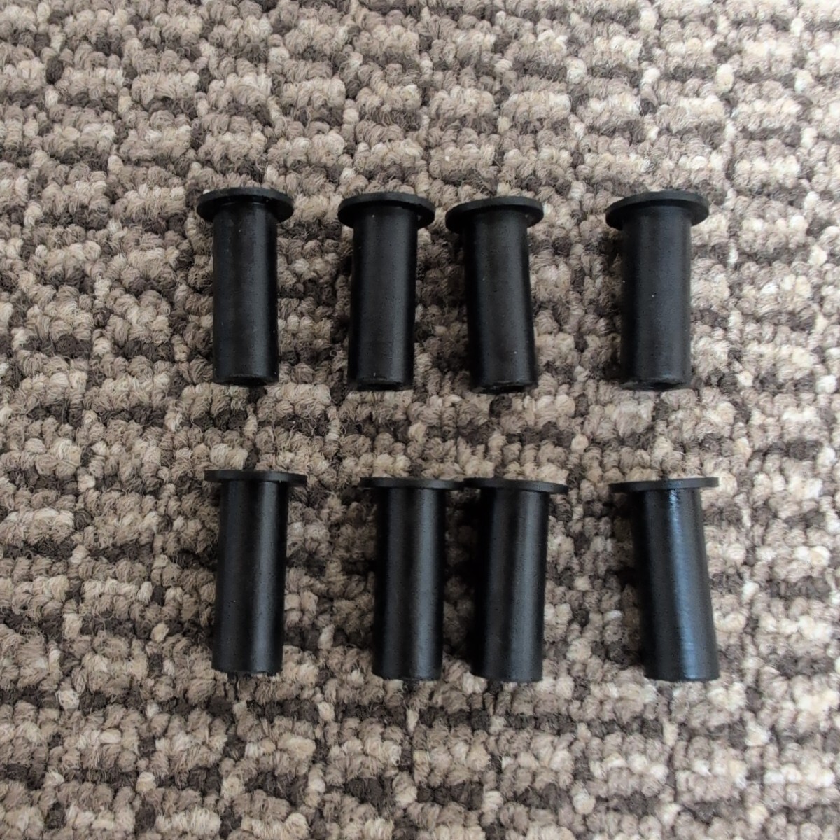 ジャンク品/長期保管品/WAKAI/WN5-16/ウエルナット/M5/ゴム製ナット/黄銅/L26.5/ドリル径9.6/ネジ径5.0mm/適用板厚8~16mm/1P8本入り拍卖