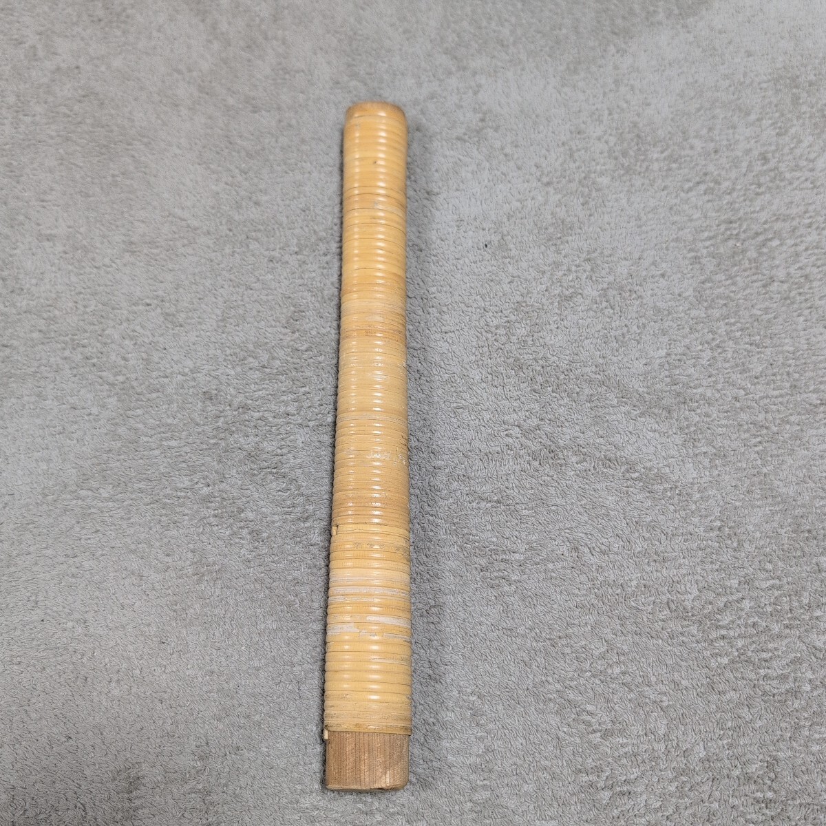 ジャンク品/長期保管品/中古品/メーカー不明/鋸柄270/全籐巻/全長約270mm/質量42g/8寸目拍卖