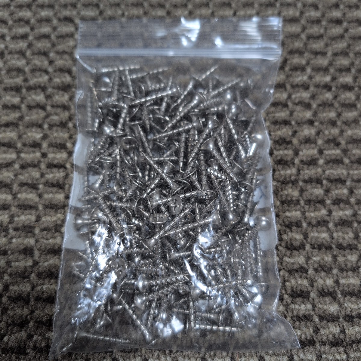 ジャンク品/長期保管品/メーカー不明/WAKAI/石膏ボードビス/木下地用/ステンレス/Φ3.8mm×25mm/1P200本入り拍卖