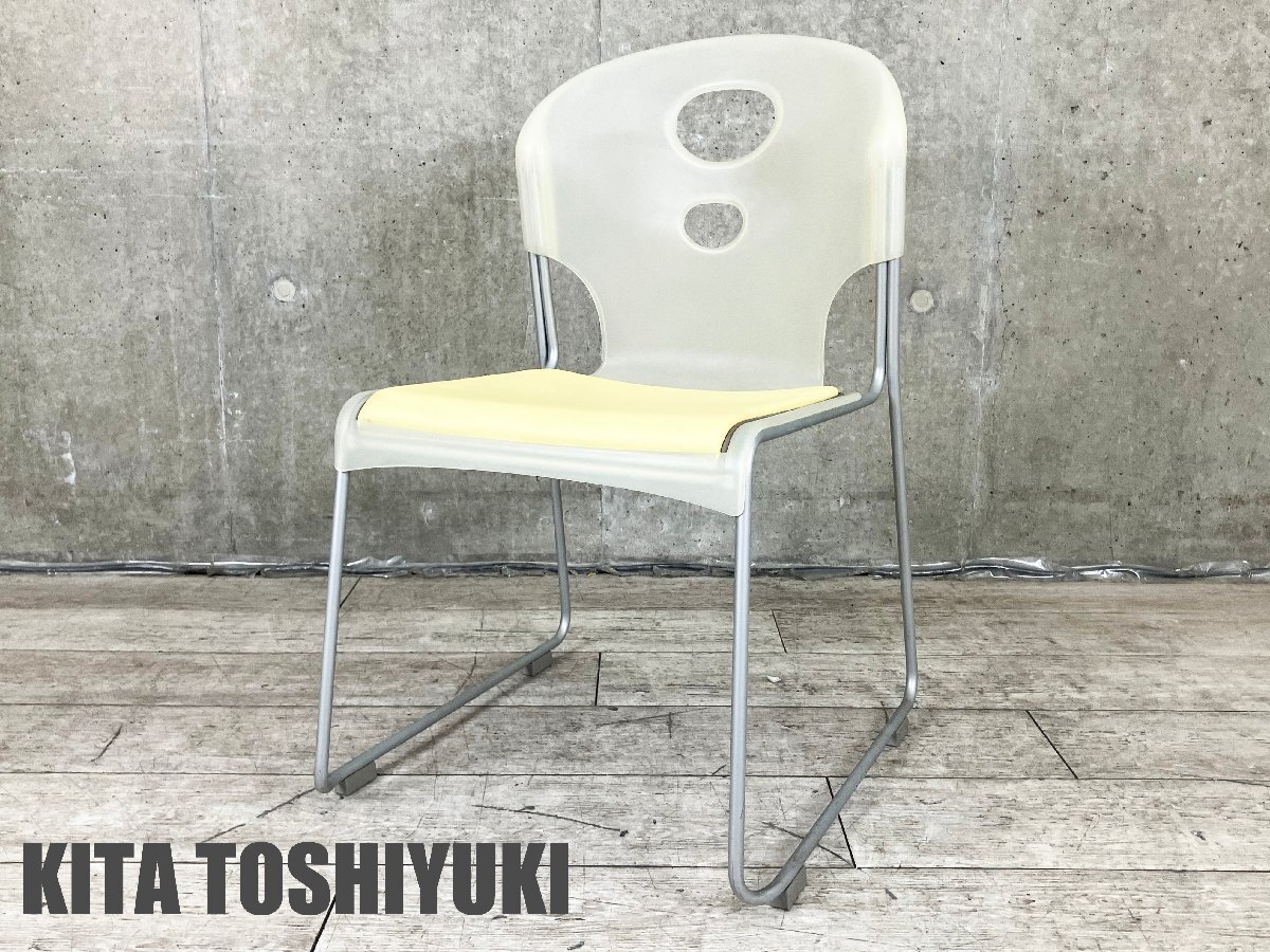 T'z CORPORATION■T's MANBOU■喜多俊之/KITA TOSHIYUKI■ミーティングチェア/スタッキング■ポストモダン■スケルトン拍卖