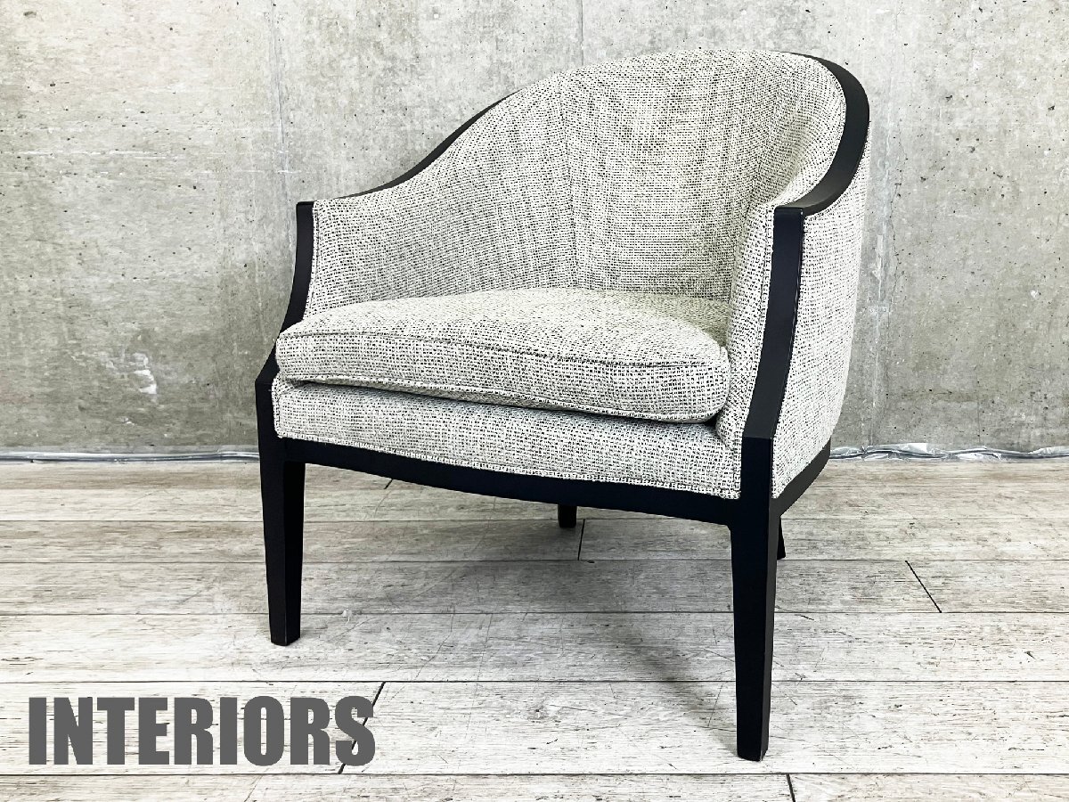 LivingDivani / リビングディバーニ■ABC / エービーシーラウンジチェア■ピエロリッソーニ■e interiors/インテリアズ■ライトグレー拍卖