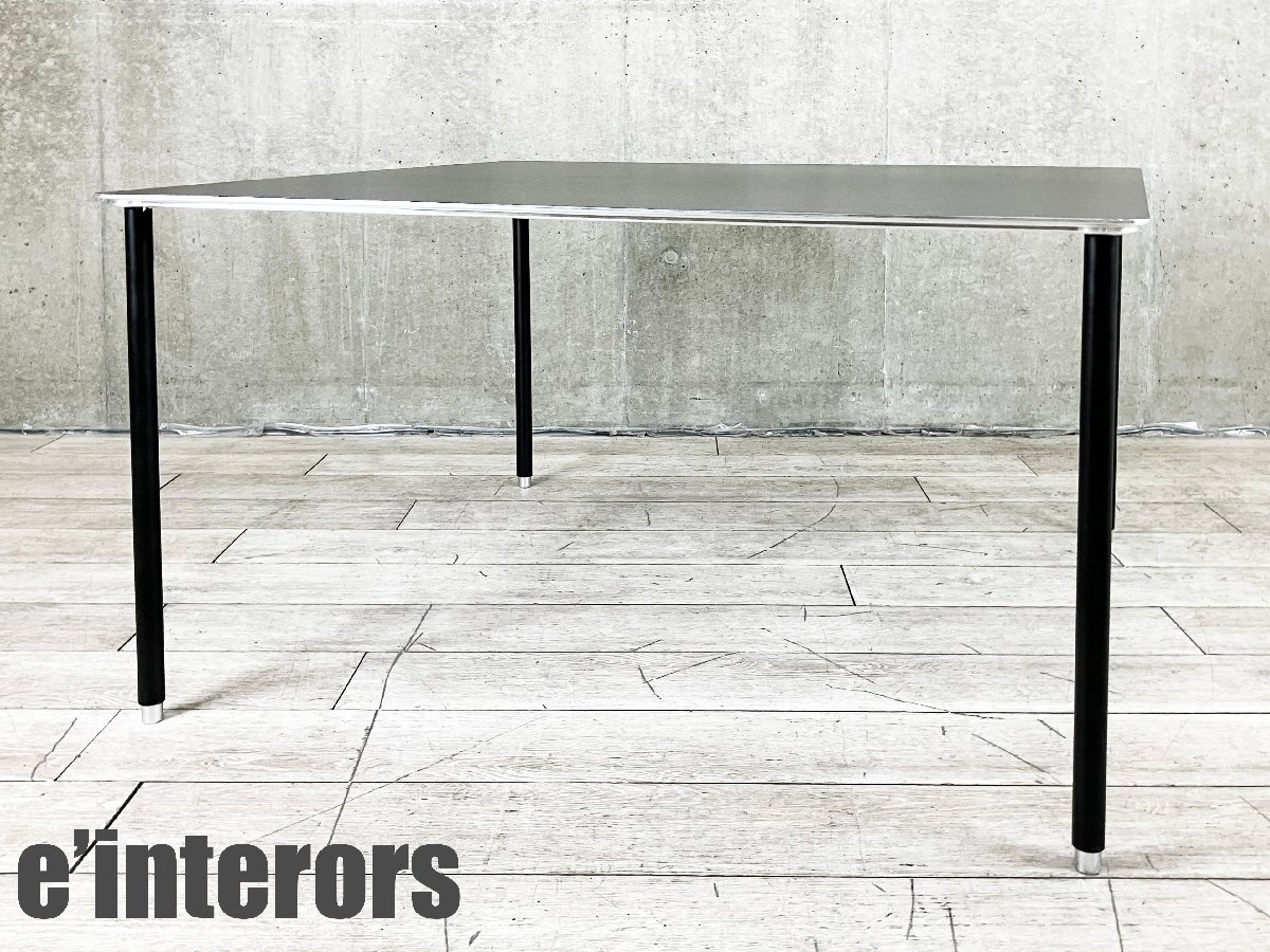 e interiors/インテリアズ■TEE スクエアテーブル ■ダイニング/ミーティング/カフェテーブル■W1200拍卖