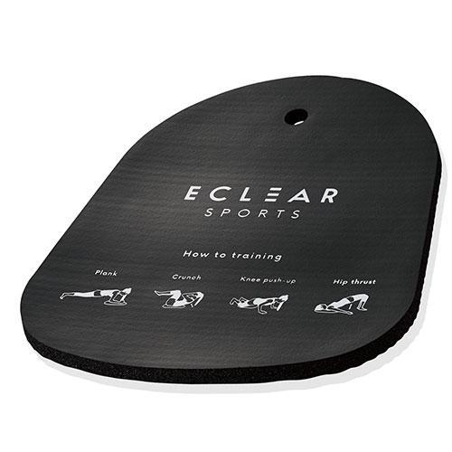 □ELECOM エクリア スポーツ ポイント トレーニングマット コンパクト 厚手 15mm トレーニング マット Lサイズ ブラック HCF-YMCLBK拍卖