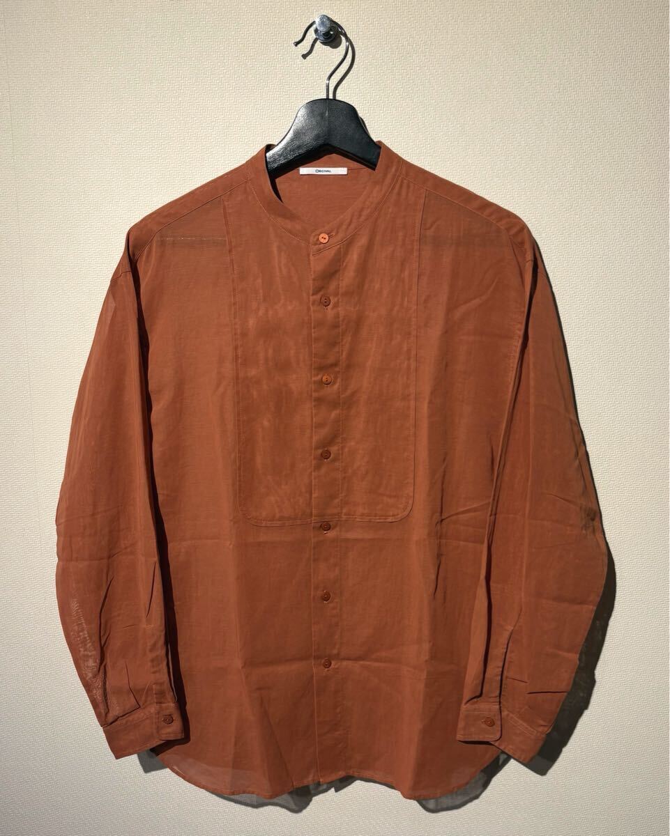 ORCIVAL / BOSOM SHIRT / SIZE:1 / PINK(CAMEL) / オーシバル / ブザムシャツ / #OR-B0147 VOM / 長袖シャツ シアーコットン / ウィメンズ拍卖