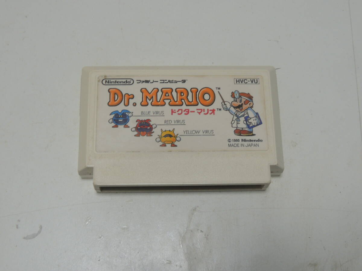ファミコンソフト ドクターマリオ ☆8本まで(ゆうパケット)同梱発送可!!!拍卖