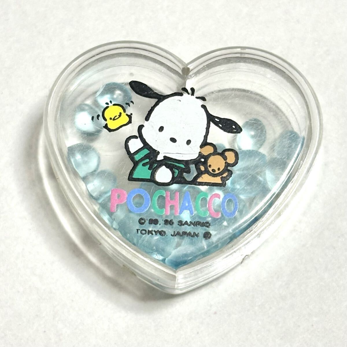 サンリオ ポチャッコ コロン 匂い玉 香り玉 におい玉 平成レトロ ハート 90s y2k 当時物 sanrio サンリオ pochacco ブルー 水色拍卖