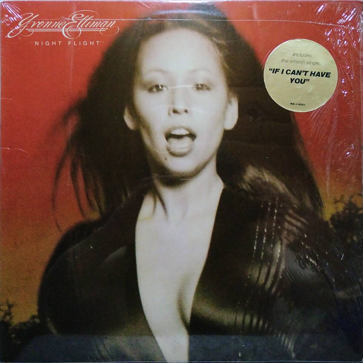 【LP Soul 洋Pop】Yvonne Elliman「Night Flight」オリジナル US盤 シュリンク付 If I Can't Have You 他 収録!拍卖