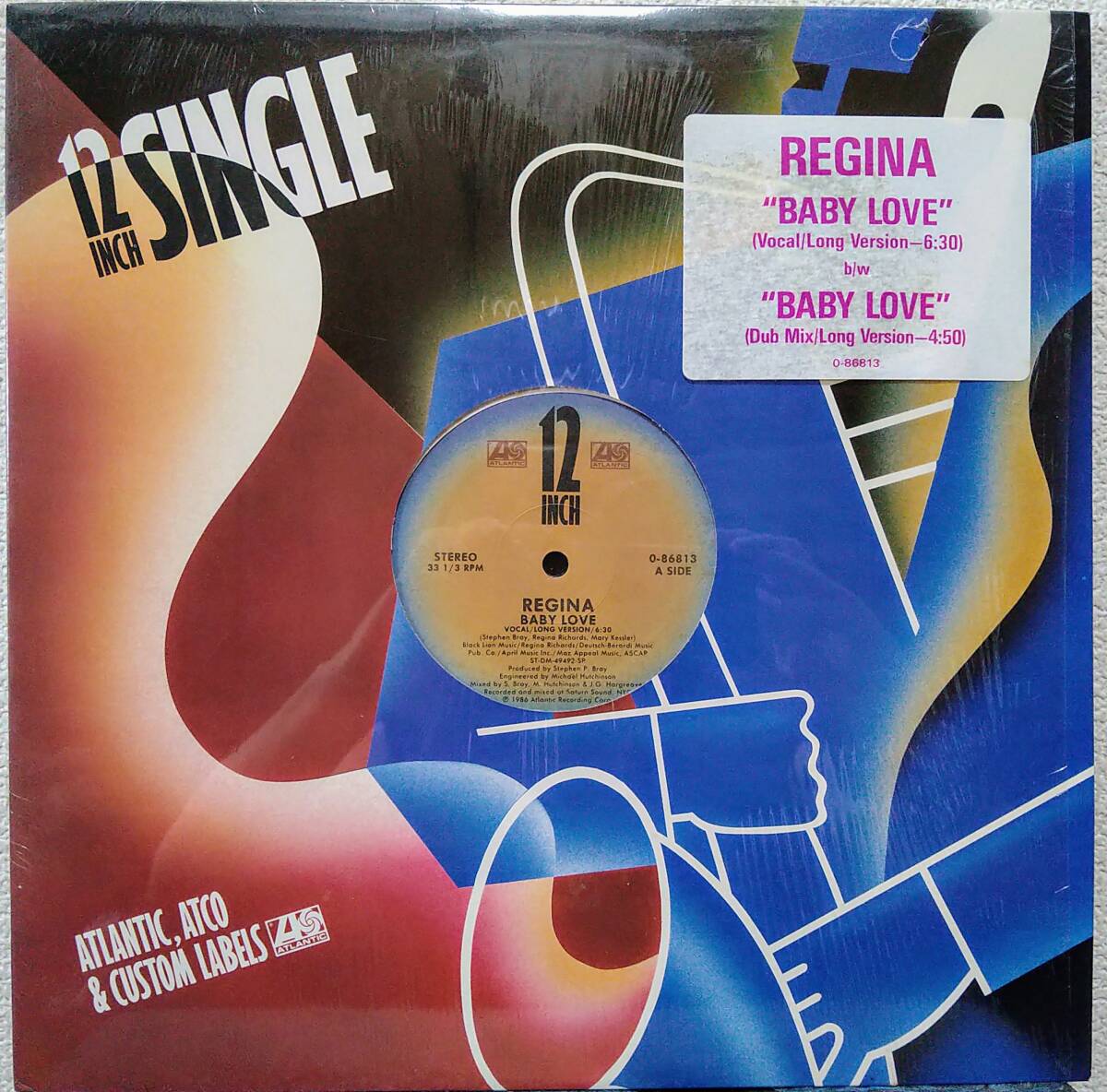 【12's 洋Pop】Regina「Baby Love」オリジナル US盤 シュリンク付!拍卖