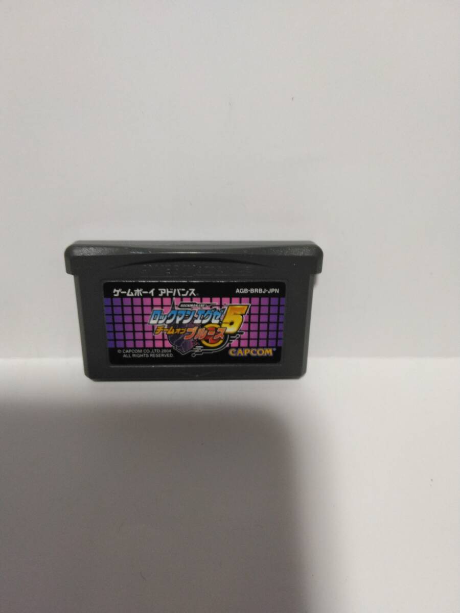 ゲームボーイ アドバンス ロックマンエグゼ5 チーム・オブ・ブルース拍卖