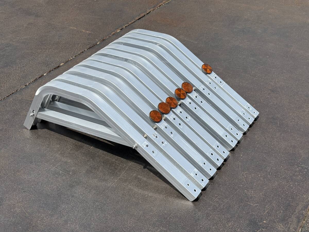 ブラケット★ハセガワ★2段式★10本★アルミ製★775mm×470mm★美品★サイドバンパー用★サイドガード用★取付ステー★ハセ18G9A拍卖