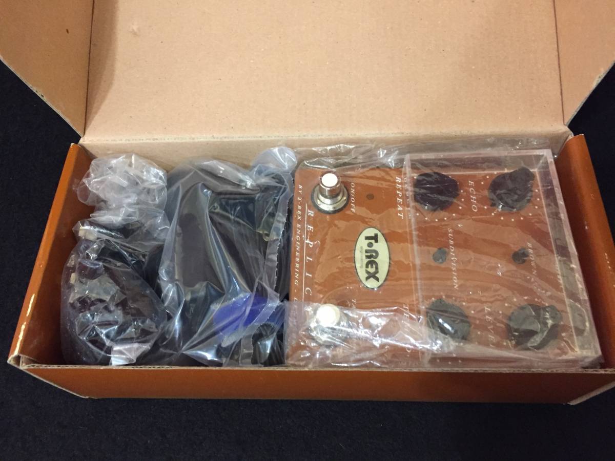 (新品同様 - 激レア)T- REX 復刻限定品 Replica Tap Delay (保存品 予備機) ディレイ テープエコー RE201 RE301 DTM パッチシステム拍卖