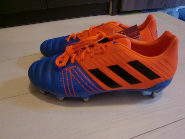 《adidas アディダス》ラグビースパイク KAKARI カカリ 26.5cm 新品未使用拍卖