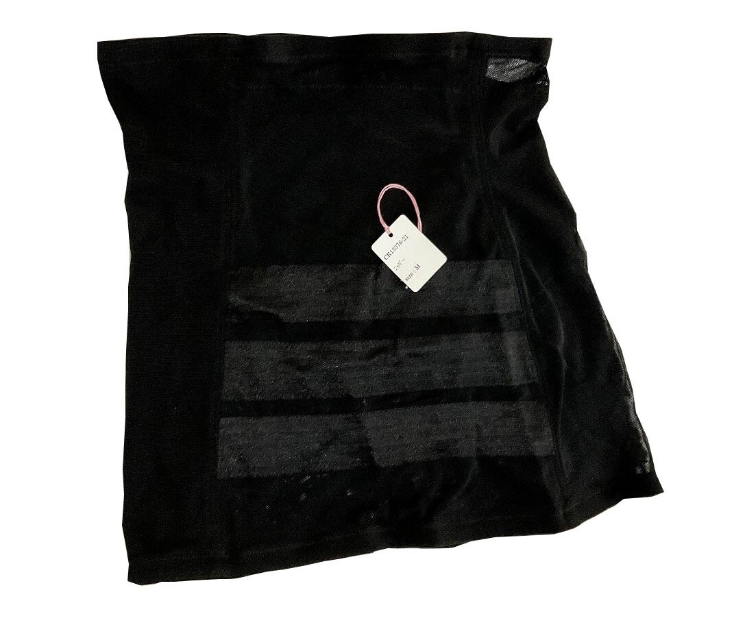 CR13376-21 ZK⑥【特価】新品 ウエストニッパー M 黒 ストレッチ 補正 楽ちん 引き締め 骨盤サポート ロング丈 ミディアム レディース拍卖