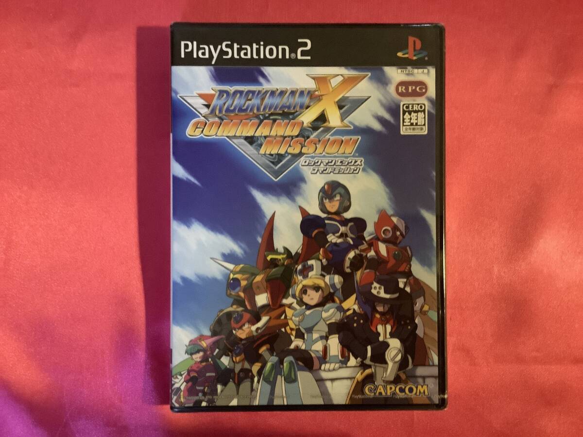 未開封新品!PS2 ロックマンXフロントミッション   拍卖