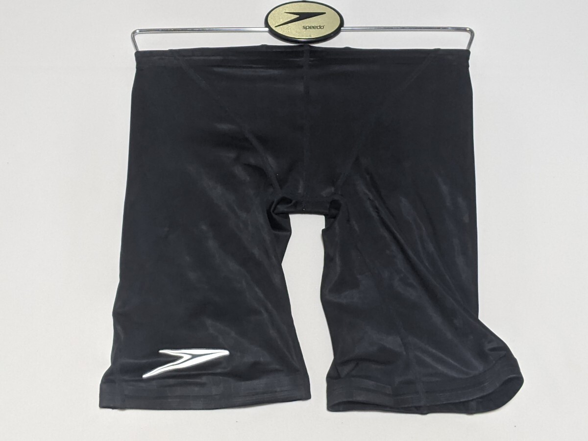 送料無料★スピード speedo ミズノ製造 競泳水着 うろこ模様 アクアブレードⅡ Gスーツ G-SUITS ハーフスパッツ Mサイズ 拍卖