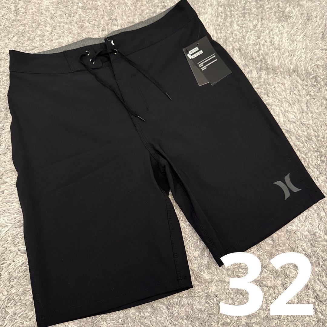 32 Hurley ハーレー 水着 メンズ 無地 シンプル ワンポイント Lサイズ 新品未使用タグ付き拍卖