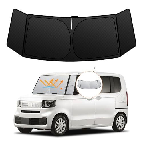 ホンダ N-BOX JF5/JF6系 【強化版】ホンダ N-BOX JF5 JF6系 フロントガラスサンシェード 3代目 N-BO拍卖