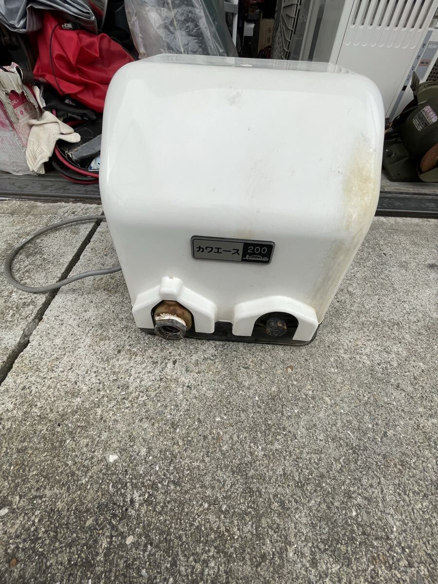 川本製作所 カワモト カワエース200 井戸ポンプ 浅井戸用ポンプ N3-206SH 屋外用 100V ジャンク 現状売り切り拍卖