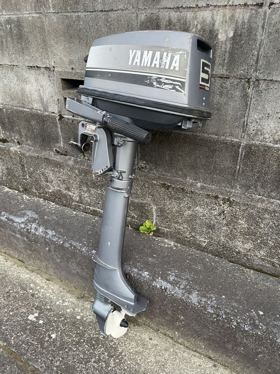 YAMAHA ヤマハ 5CS 小型船舶用船外機 2STROKE 船外機 ヤマハ 5 エンジン 2スト 6E3-L made in Japan 現状売り切り拍卖