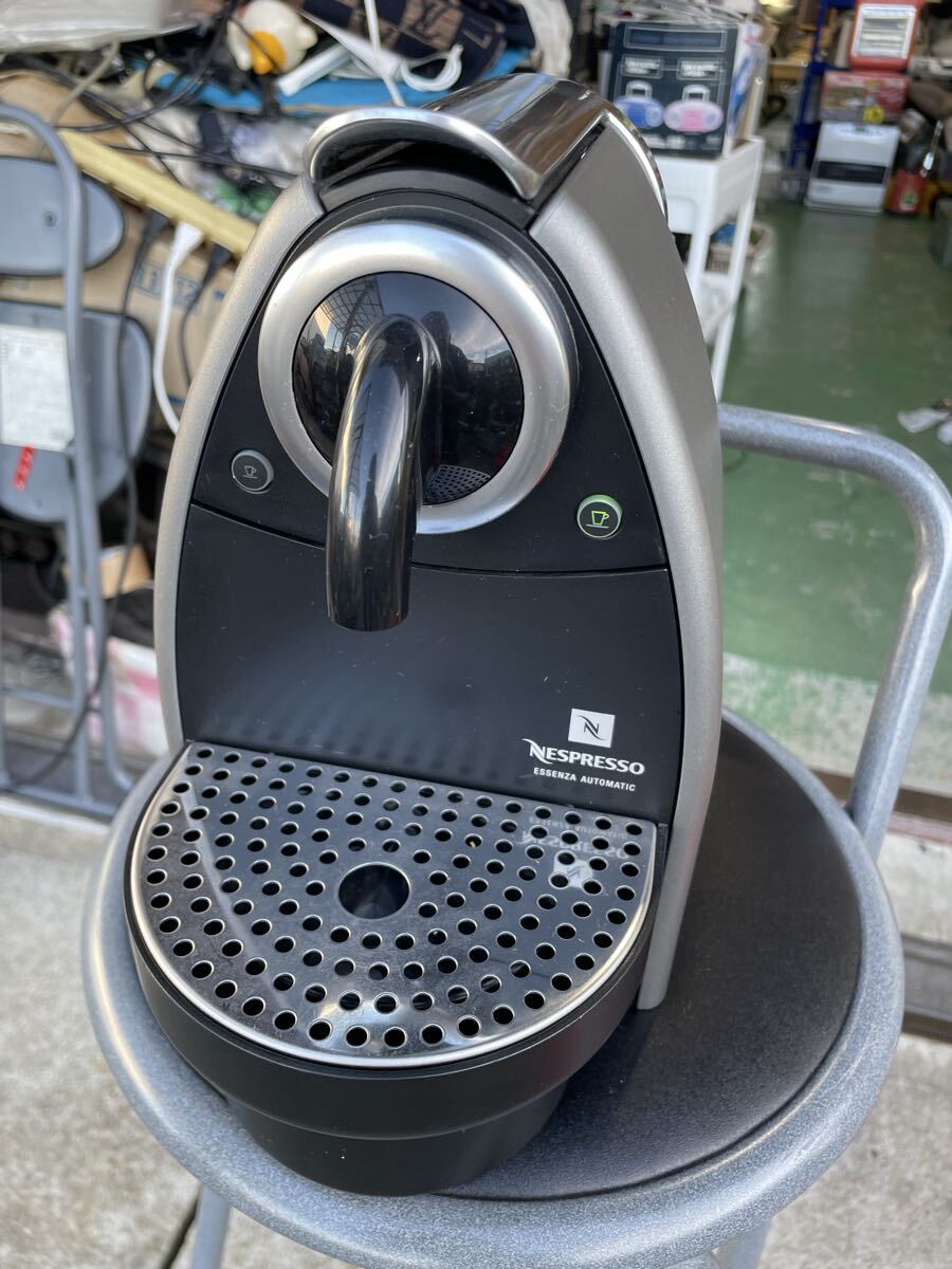 Nespresso ネスプレッソ C100 小型 コーヒーメーカー ESSENZA AUTOMATIC エスプレッソ式 ネスレ 100V made in Switzerland 現状売り切り拍卖