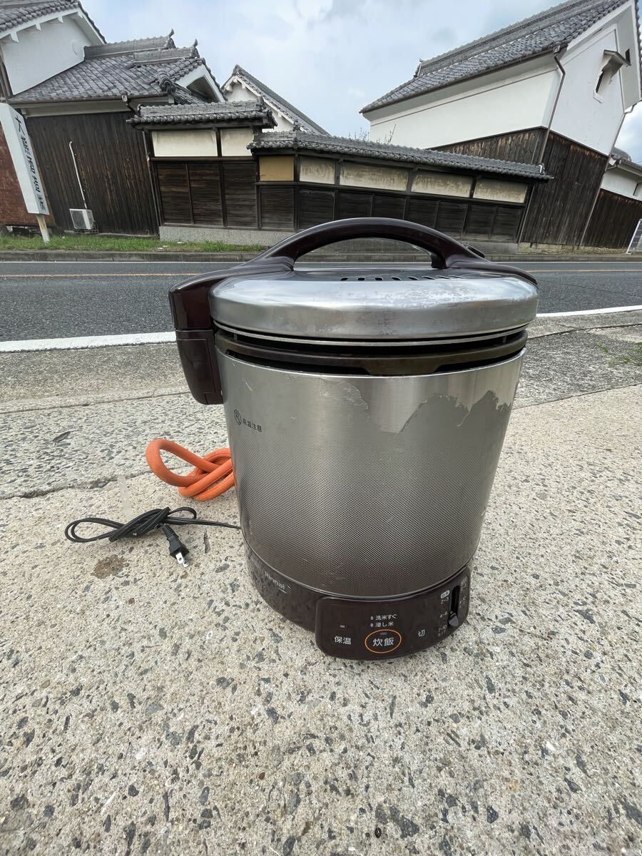 Rinnai リンナイ ガス炊飯器 こがまる RR-100VQ (DB)1.8L ブラウン LP プロパンガス用 2022年製 ガス 炊飯器 現状売り切り拍卖