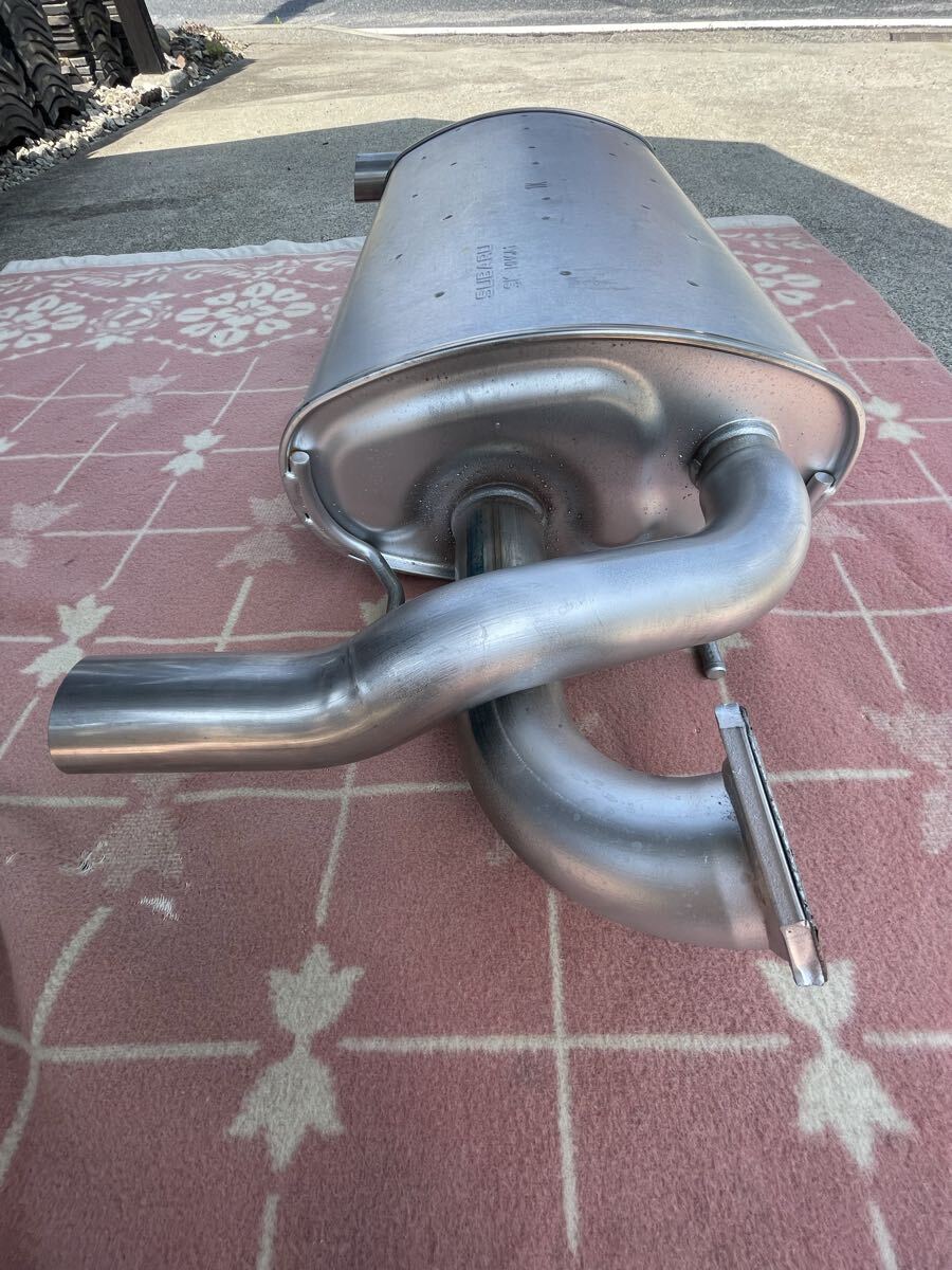 SUBARU スバル BRZ 純正マフラー 純正 リアマフラー SK MMCA1 86 リアピース ノーマルマフラー 車検時等に 現状売り切り拍卖