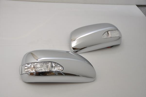 在庫処分 ACV40系カムリLEDウィンカーミラーカバー交換式メッキ拍卖