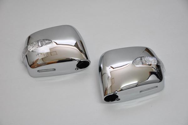 在庫処分 MH21SワゴンR LEDウインカーミラーウェルカムライト交換式メッキ拍卖