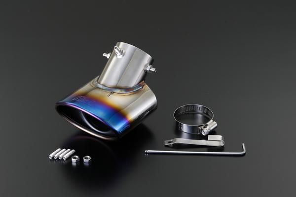 REIZ S321W/331W ハイゼット デッキバン 後期用 マフラーカッター チタンルック拍卖