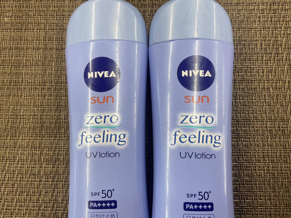 花王 ニベア SUN ゼロ フィーリング UV ローション 未使用 2本 セット 激安 早い者勝ち 送料無料拍卖