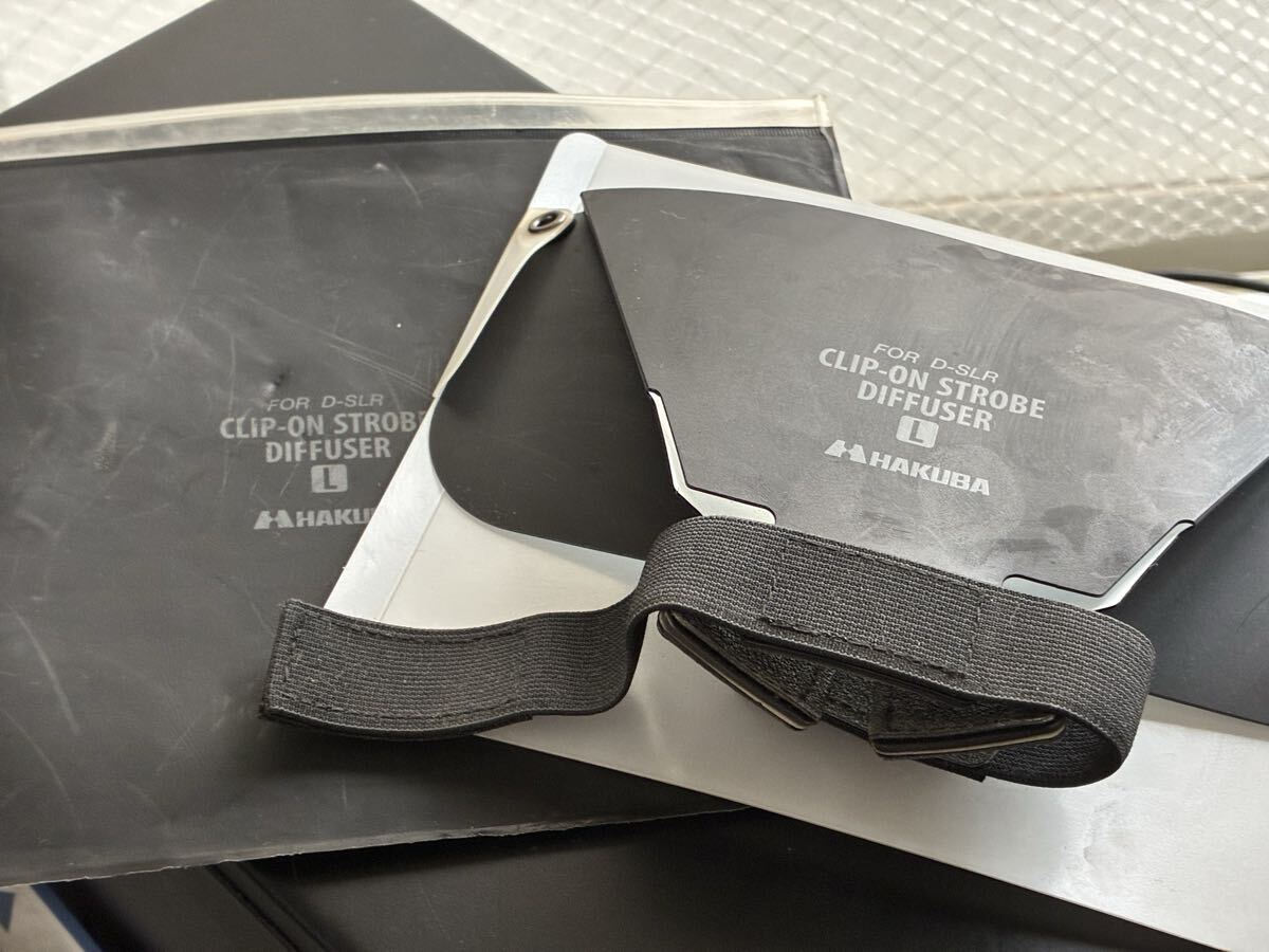 HAKUBA クリップオンストロボディフューザー 2WAY Lサイズ DSD-CL2L ディフューズ撮影とバウンス撮影の切り替え ハクバ 折り畳み拍卖