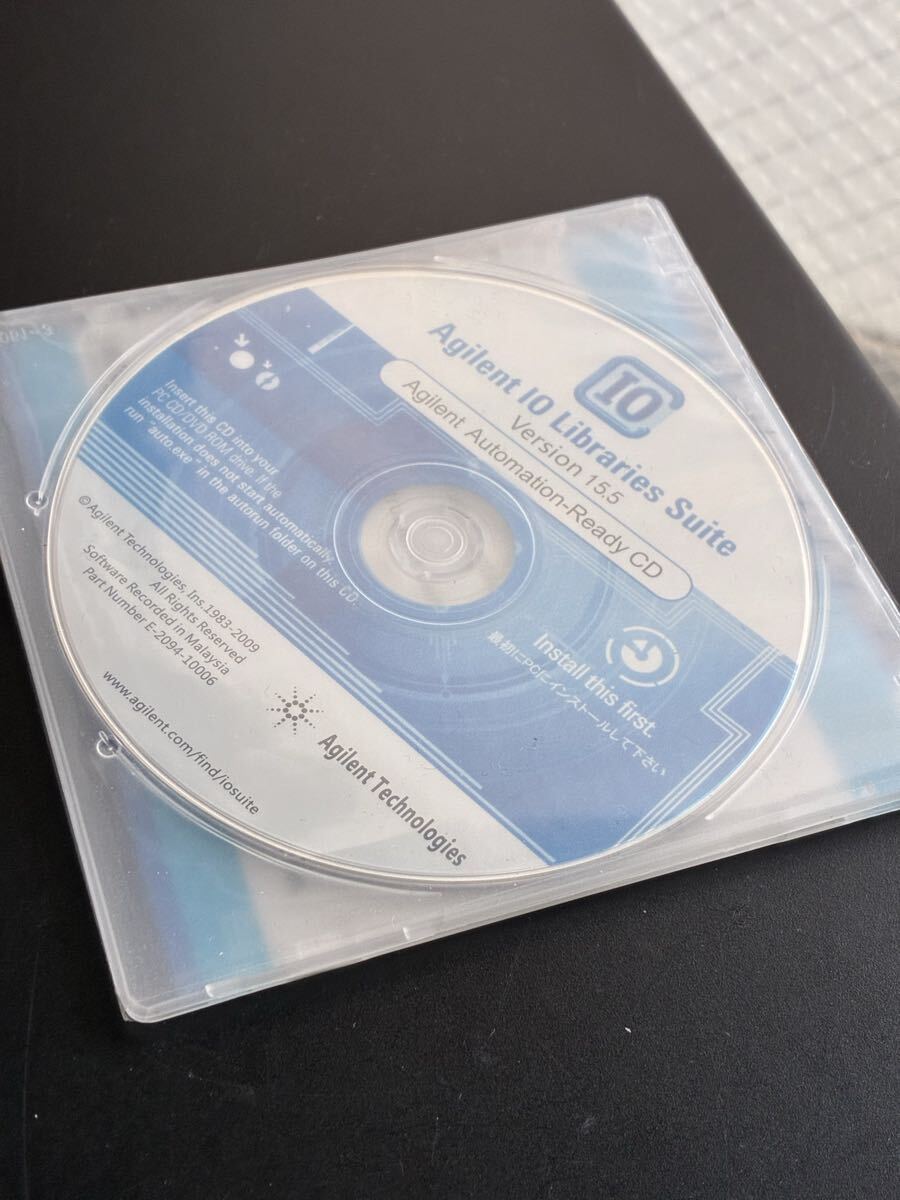 Agilent IO Libraries Suite Ver.15.5 インストールディスク Agilent Automation-Ready CD拍卖