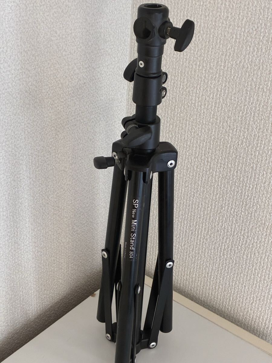 サンテック SPミニスタンド 804 SUNTEC ライトスタンドサイズ3段 ライティング ストロボ拍卖