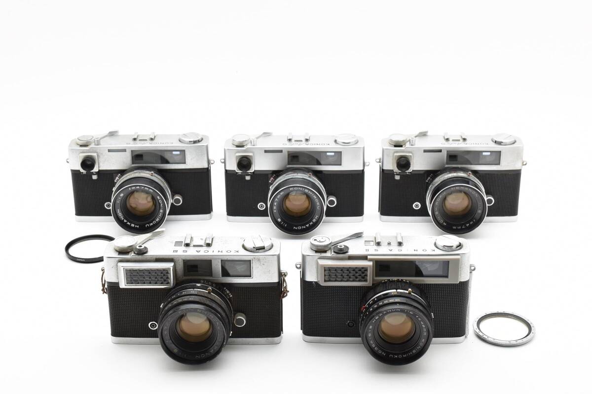 ☆訳あり特上品☆コニカ KONICA SII / SIII / AUTOS ×3 / 5個まとめ #80#50#1947拍卖